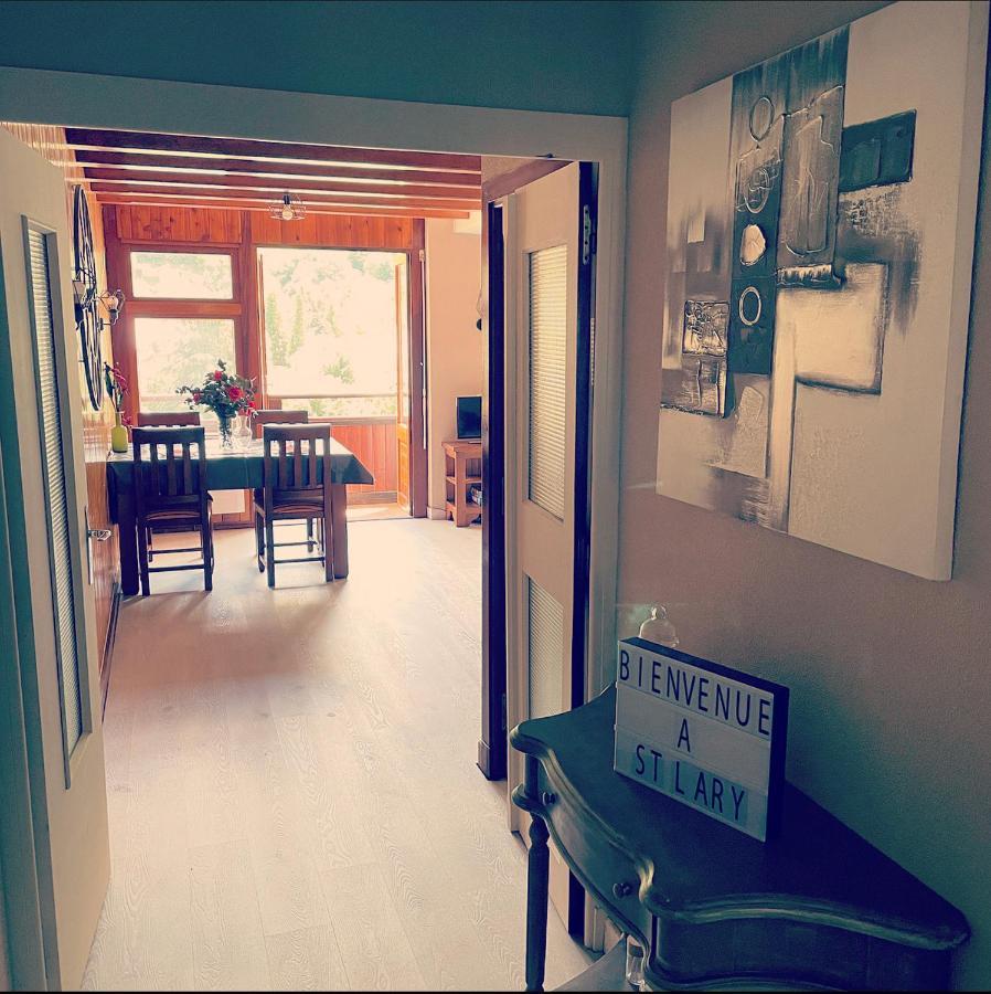 Appartement 58 M2 Avec Piscine Interieure Vue Montagne Centre Village , Parking Prive Saint-Lary-Soulan Eksteriør billede