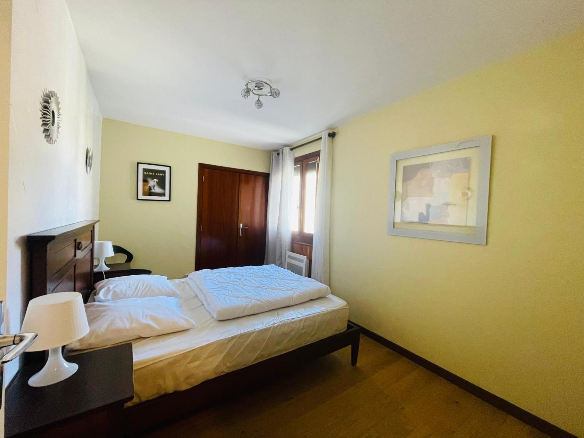 Appartement 58 M2 Avec Piscine Interieure Vue Montagne Centre Village , Parking Prive Saint-Lary-Soulan Eksteriør billede